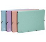 Pochette trieur carte multicolore 12 compartiments Aquarel - 34x24,5cm - Couleurs assorties