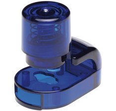 Décapsuleur de comprimés, bleu transparent