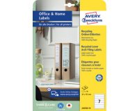Etiquette dos classeur recyclée Home Office
