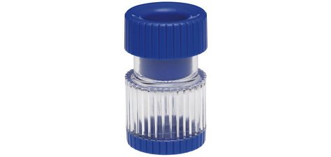 Broyeur de comprimés, bleu/transparent