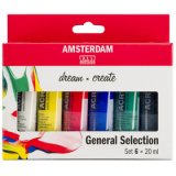 ROYAL TALENS Peinture acrylique AMSTERDAM General Selection