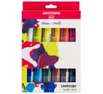 Amsterdam peinture acylique tube de 20 ml, étui de 12 pièces, paysage