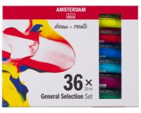 Amsterdam peinture acylique tube de 20 ml, boîte de 36 pièces