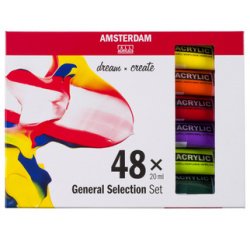 ROYAL TALENS Peinture acrylique AMSTERDAM General Selection
