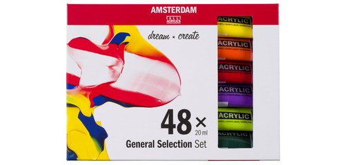 ROYAL TALENS Peinture acrylique AMSTERDAM General Selection