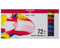 Amsterdam peinture acylique tube de 20 ml, boîte de 72 pièces