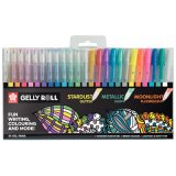 Stylo roller à encre gel Gelly Roll Mix, étui de 24