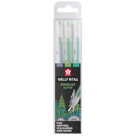 Stylo roller à encre gel Gelly Roll Stardust 'Forest'