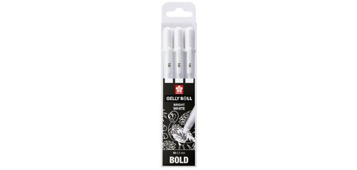 Stylo roller encre gel Gelly Roll Bright White 0,5 mm