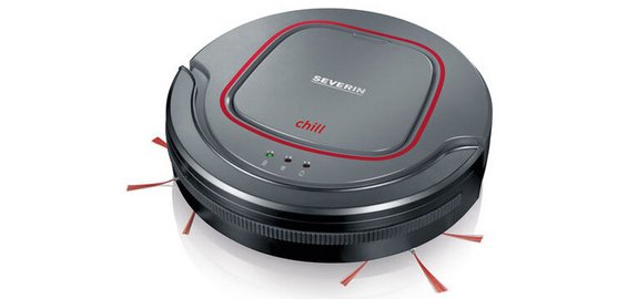 Aspirateur robot Chill RB 7025, noir/rouge