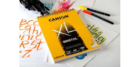 Block für Skizzen und Studien XL Bristol, A4