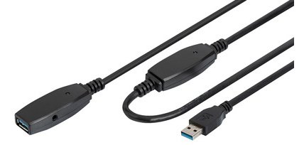 Câble de rallonge actif USB 3.0, 10 m