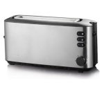 Grille-pain à fente longue AT 2515, inox / noir