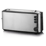 Toaster met lange sleuf AT 2515 inox/zwart