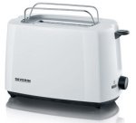 Grille-pain 2 tranches AT 2286, blanc/noir