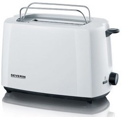 Broodrooster 2 sneden AT 2286 wit/zwart