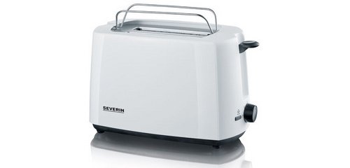 2-slice toaster AT 2286, white/black