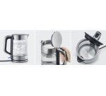 Mini bouilloire WK 3472, verre / acier inoxydable