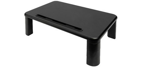 Réhausseur d'écran, noir