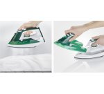 Fer à repasser à vapeur BA 3261, blanc/vert