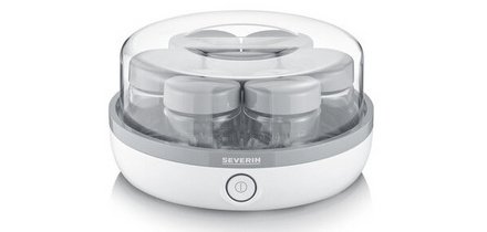 Yaourtière JG 3518, blanc/gris