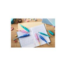 Stylo plume EASYbirdy L Pastel Edition, bleu/azur