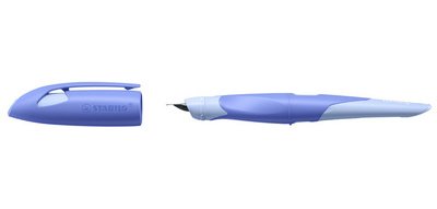 Stylo plume EASYbirdy L Pastel Edition, bleu/azur