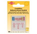 Aiguilles pour machine à coudre,boîte combinée de 10
