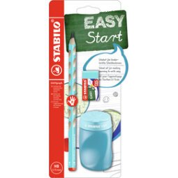 Kit pour écolier EASYgraph, pour droitiers, bleu