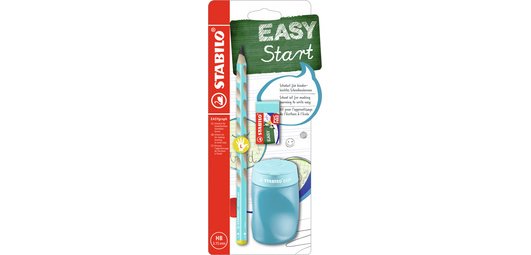 Kit pour écolier EASYgraph, pour droitiers, rose vif