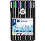 Etui staedtler triplus mobily set 10 unites 4 feutres 2     stylos 1 porte-mine 2         surligneurs 1 regle