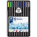 Kit d'écriture triplus multi set Mobility, 10 pcs