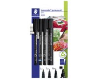 Set de marqueurs permanents Lumocolor,sous blister