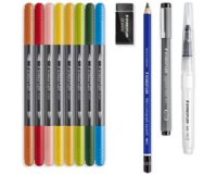 Viltstift Staedtler Design Journey Floral watercolor 12-delig