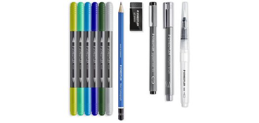 Kit aquarelle & de calligraphie Watercolor