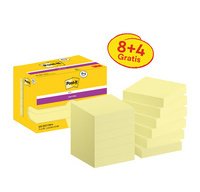 Bloc-note super sticky notes, 76 x 76 mm, 20+4