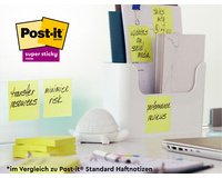 Bloc-note super sticky notes, 127 x 76 mm, 14+2