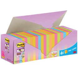 Bloc-note super sticky z-notes, 76 x 76 mm, 20+4