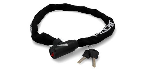 Chaîne antivol en néoprène pour vélo, avec cadenas