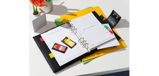 Marque-page Index Standard, 25,4 x 43,2 mm, 3+2