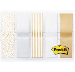 Marque-pages Index Mini Metallic, 11,9 x 43,2 mm