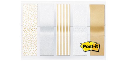 Marque-page Index Mini Metallic, 11,9 x 43,2 mm
