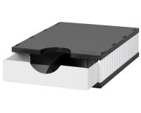 Station de classement doc uno, noir/gris