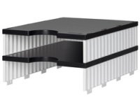 Unité d'extension doc uno, 2 compartiments,blanc/