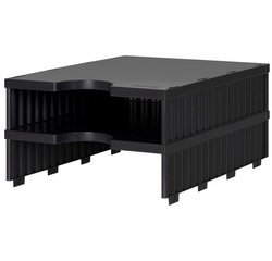 Unité d'extension doc uno, 2 compartiments,blanc/