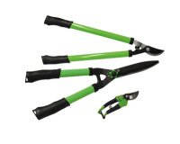 Set de cisailles de jardinage, 3 pièces