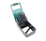 Jeu de forets hélicoïdaux, 25 pièces