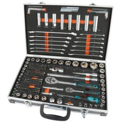 Coffret à clés et douilles, 232 pièces