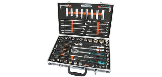 Coffret à clés et douilles, 232 pièces