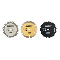 Jeu de lames pour mini scie circulaire